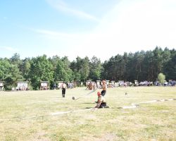 Strażacy OSP podczas zawodów sportowych