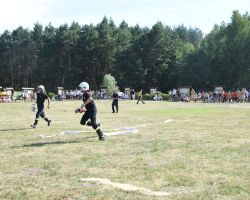 Strażacy OSP podczas zawodów sportowych