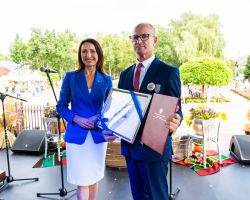 Wójt Gminy z Poseł Iwoną Kurowską