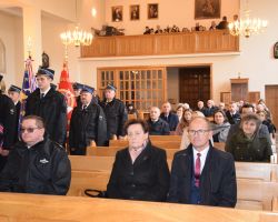 Wójt i Przewodnicząca Rady Gminy w kościele