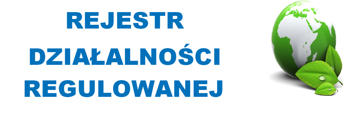 Baner - Rejestr Działalności Regulowanej