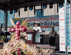 Wójt Gminy podczas przemówienia