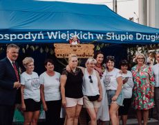 Przedstawiciele Samorządu z KGW Słup Drugi