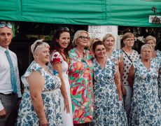 Przedstawiciele Samorządu z KGW Nowa Brzuza