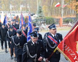 Sztandary OSP z terenu gminy
