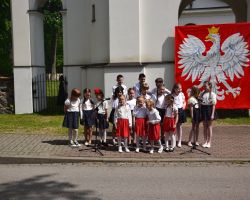 Występ dziecięcego chóru
