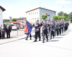Przemrasz sztandarów OSP