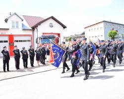 Przemarsz sztandarów OSP
