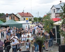 Ludzie słuchający koncertu