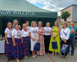 Przedstawiciele samorządu z KGW Wilchta