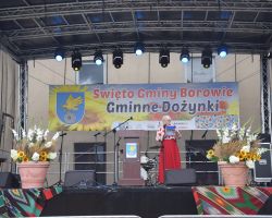 Dyrektor GOK podczas przemówienia