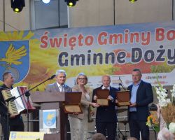Wręczenie podziękowań dla rolników