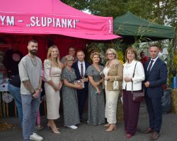 KGW Słup Drugi z przedstawicielami samorządu