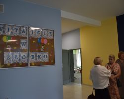 Tablica korkowa "Witajcie w żłobku"