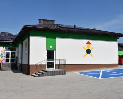 Budynek żłobka z zewnątrz