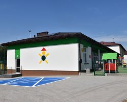 Budynek żłobka z zewnątrz