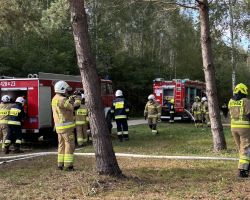 Ćwiczenia strażackie