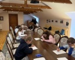 Uczestnicy podczas turnieju