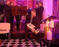 Zespół podczas koncertu