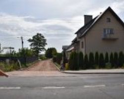 Przebudowa drogi dojazdowej