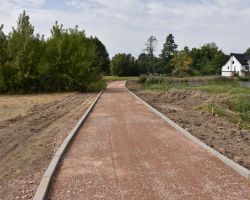 Przebudowa drogi dojazdowej