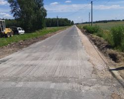 Przebudowa drogi w miejscowości Gościewicz - stara...