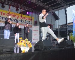 Kacper Blonsky podczas koncertu