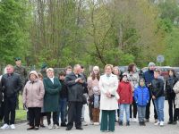 Osoby zgromadzone na uroczystości