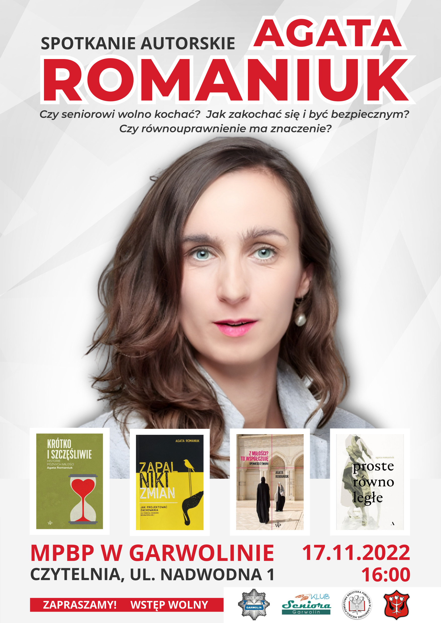 Spotkanie z pisarką Agatą Romaniuk