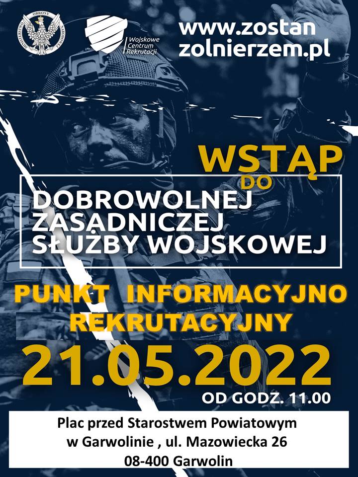 Plakat Wojskowego Centrum Rekrutacji